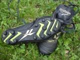 Molded cleats are good for muddy and wet conditions.